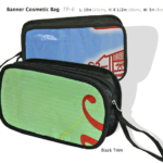 Cosmetic Bag (Upcycled Banners)