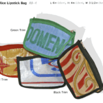 Lipstick Bag (Upcycled Rice Bags)